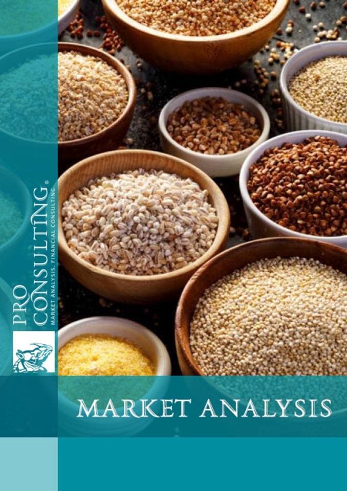 Analysis of the market for processed products of niche groats in Ukraine. 2021 year